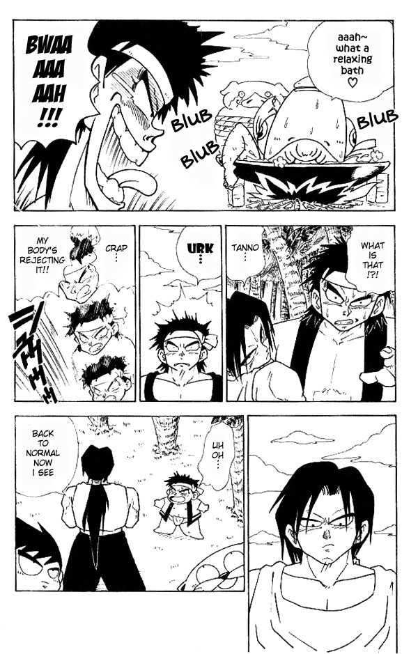 Nangoku Shounen Papuwa-kun Chapter 9 page 14 - Chapter 9: Miraculous Tonkotsu Power!!