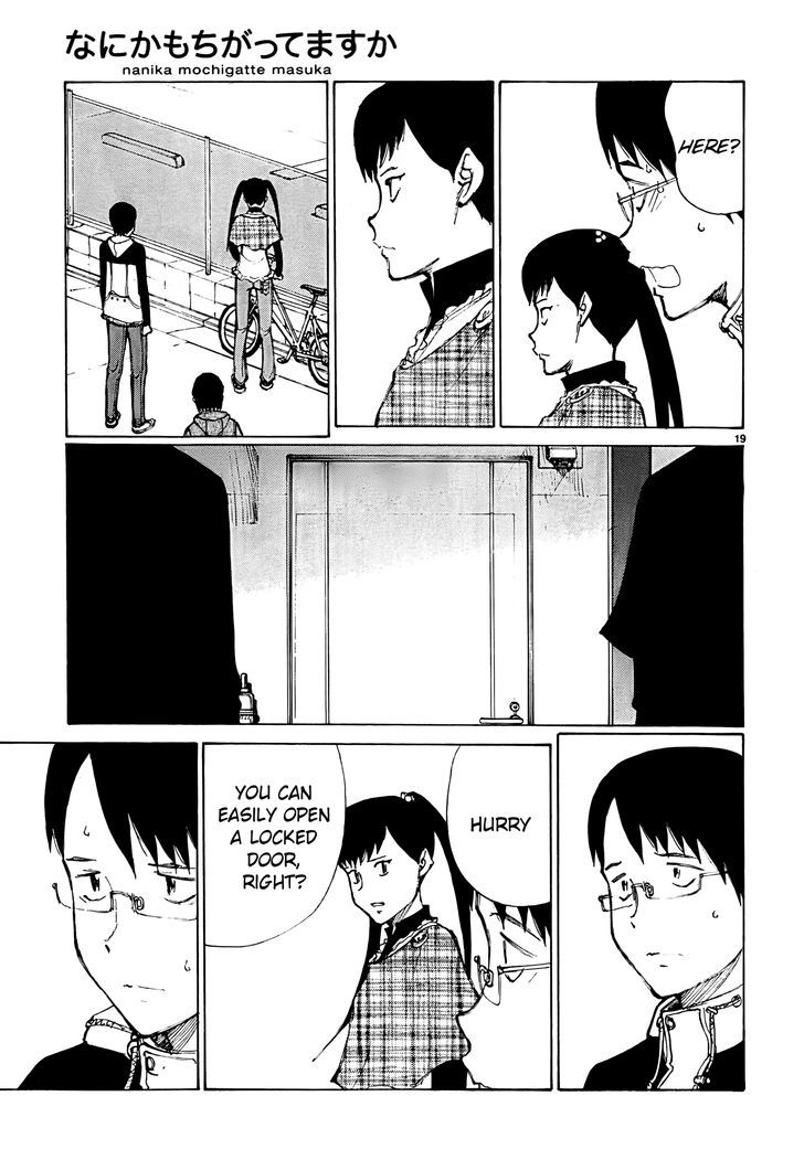 Nanika Mochigattemasu ka Chapter 14 page 19 - Chapter 14 : All for One, and One Four All
