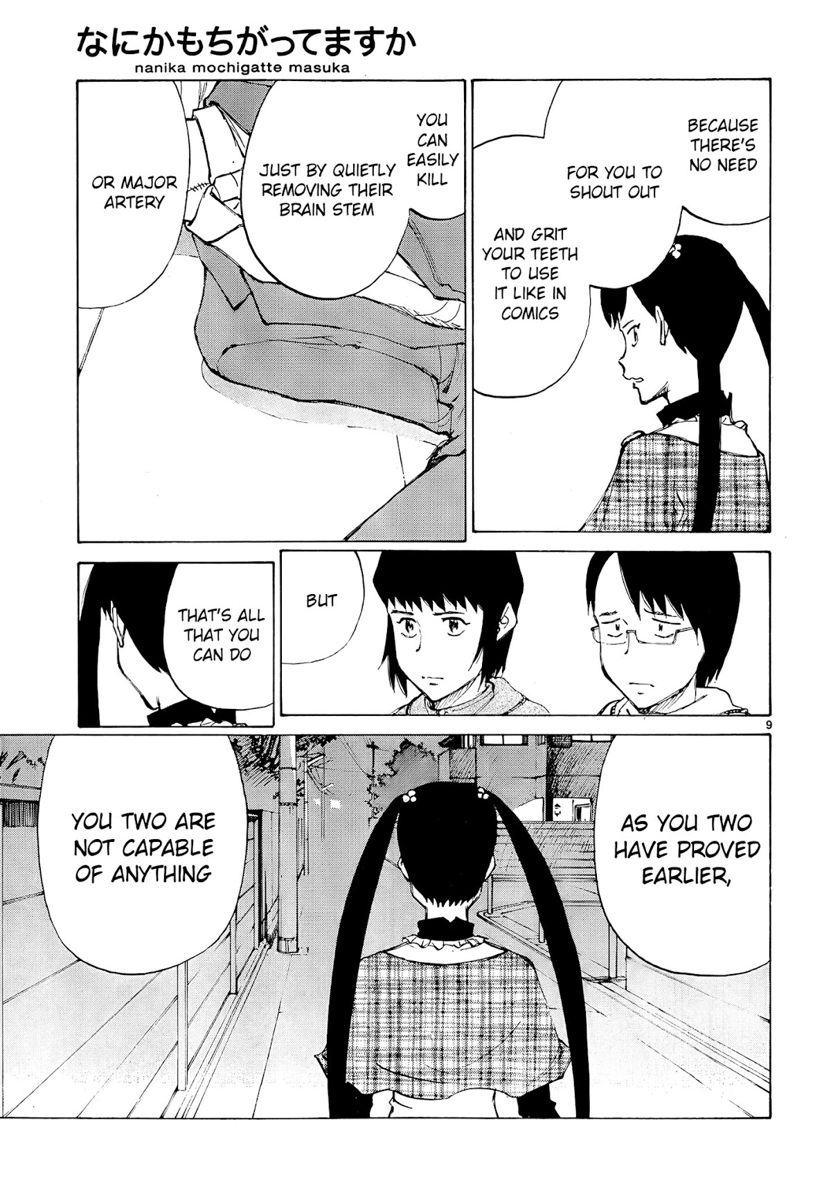 Nanika Mochigattemasu ka Chapter 15 page 9 - Chapter 15 : 13 for the Kill!