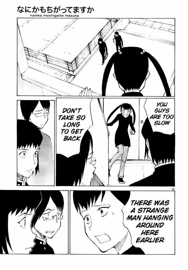 Nanika Mochigattemasu ka Chapter 16 page 15 - Chapter 16 : A Wise Man Stays Close to Danger