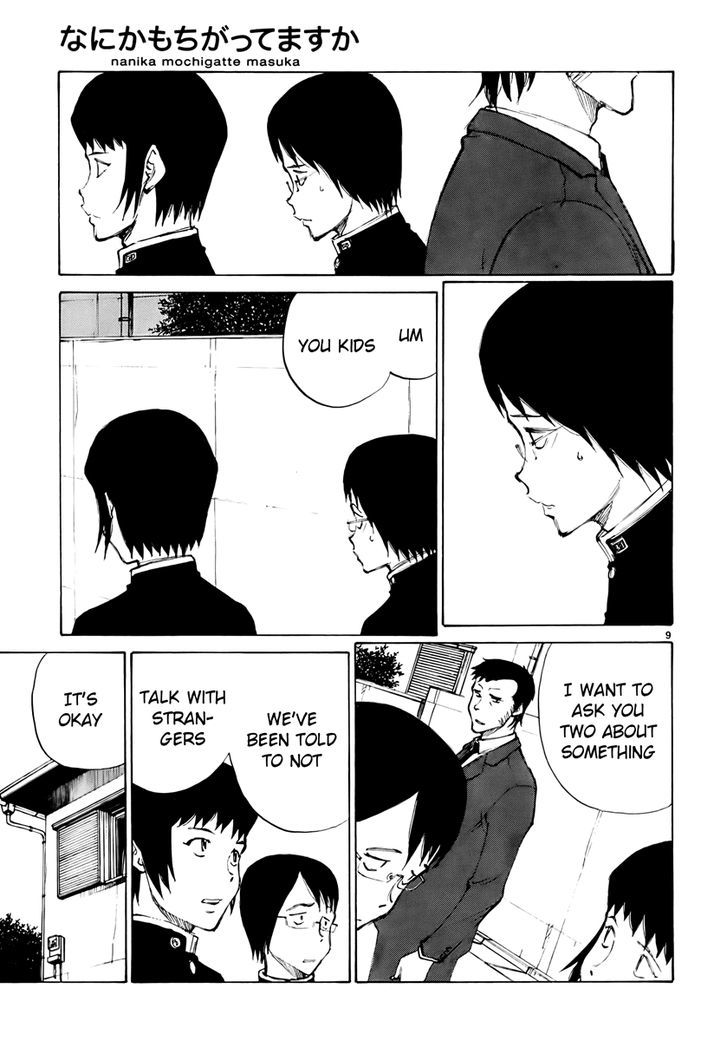 Nanika Mochigattemasu ka Chapter 16 page 9 - Chapter 16 : A Wise Man Stays Close to Danger
