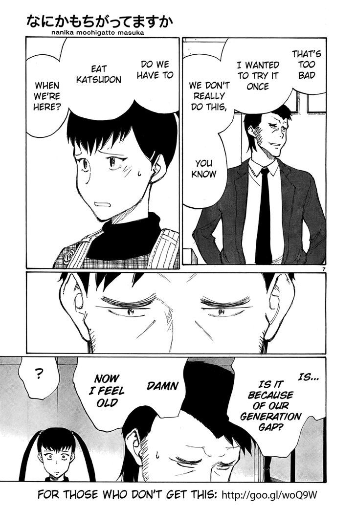 Nanika Mochigattemasu ka Chapter 17 page 7 - Chapter 17 : Four to Fix the World