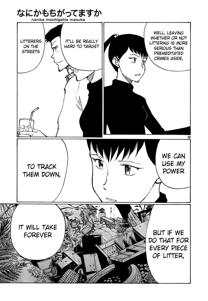 Nanika Mochigattemasu ka Chapter 18 page 23 - Chapter 18 : Littering ≈ Death