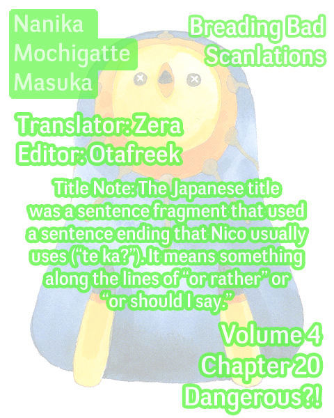 Nanika Mochigattemasu ka Chapter 20 page 33 - Chapter 20 : Dangerous?!