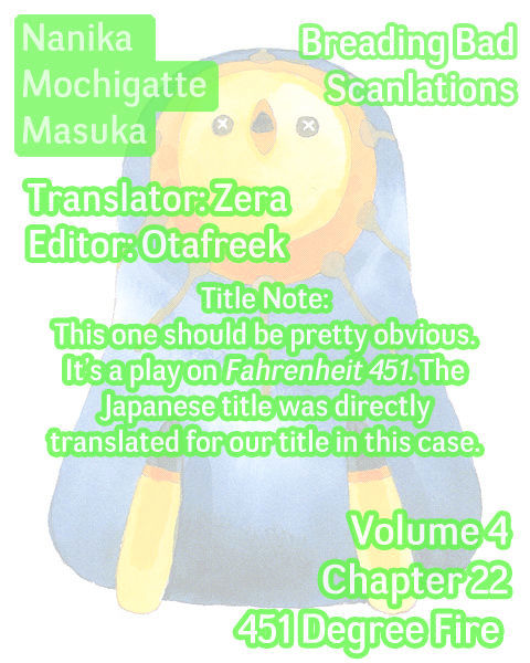 Nanika Mochigattemasu ka Chapter 22 page 33 - Chapter 22 : 451 Degree Fire