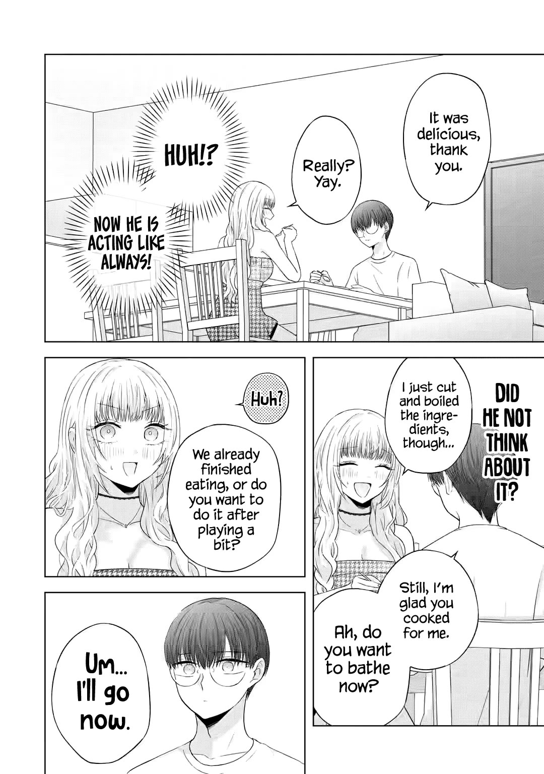 Nanjou-san Wants to Be Held by Me Chapter 10 page 11 - Chapter 10: Nanjou-san is still conscious