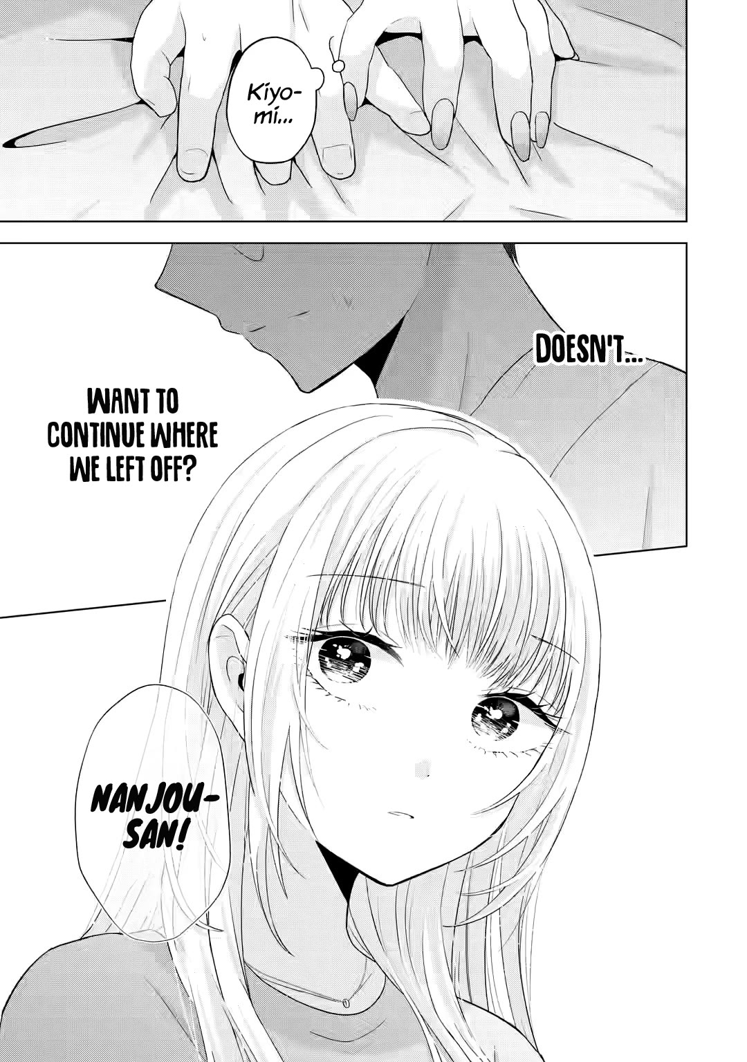 Nanjou-san Wants to Be Held by Me Chapter 10 page 18 - Chapter 10: Nanjou-san is still conscious