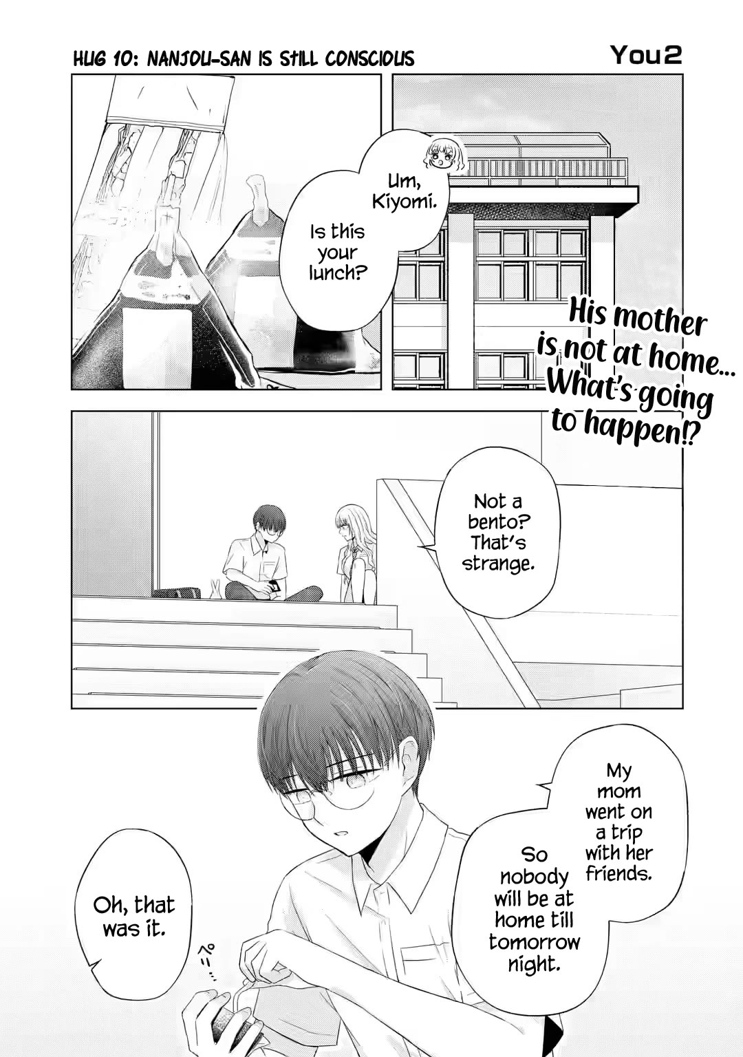 Nanjou-san Wants to Be Held by Me Chapter 10 page 2 - Chapter 10: Nanjou-san is still conscious