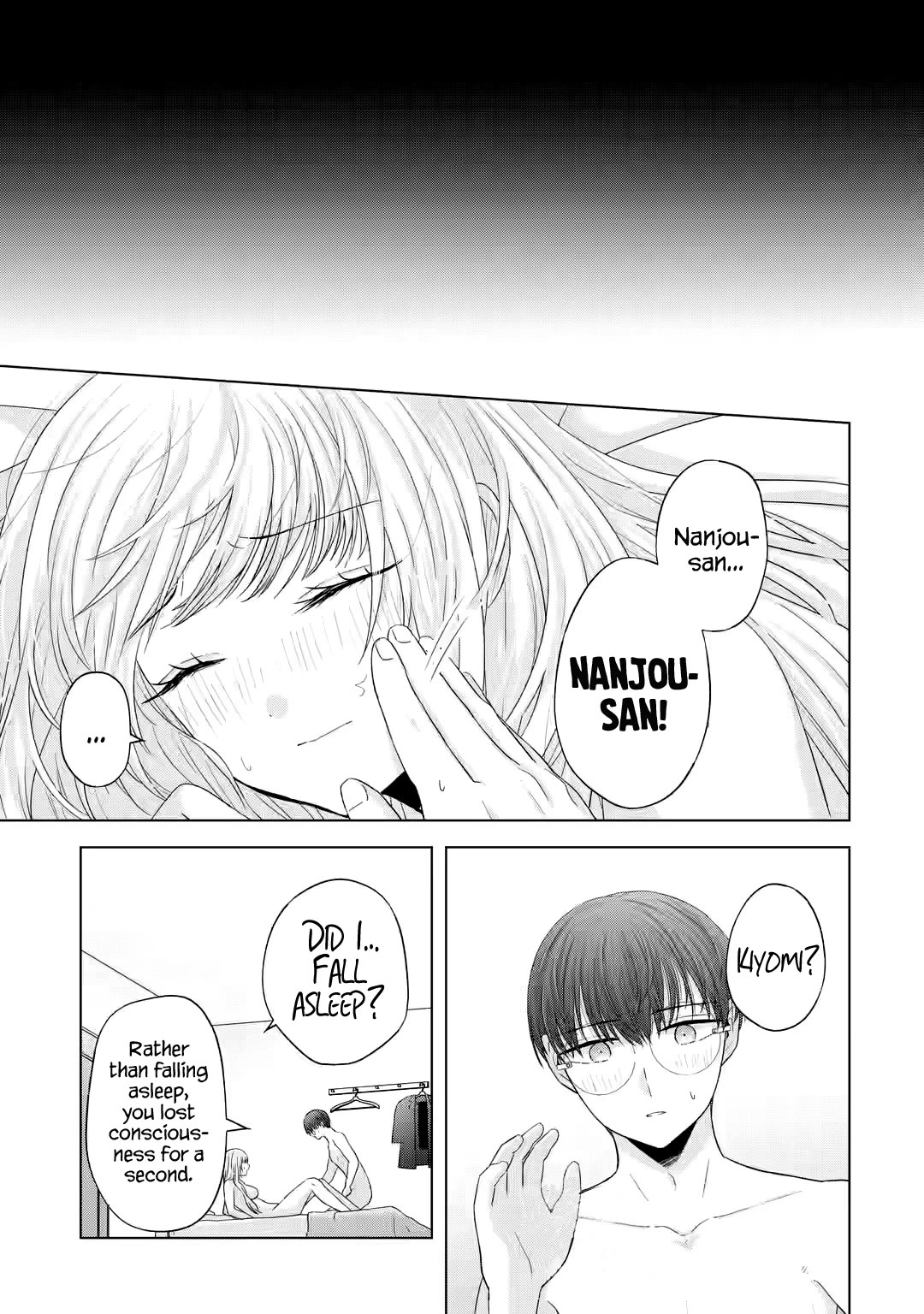 Nanjou-san Wants to Be Held by Me Chapter 10 page 34 - Chapter 10: Nanjou-san is still conscious