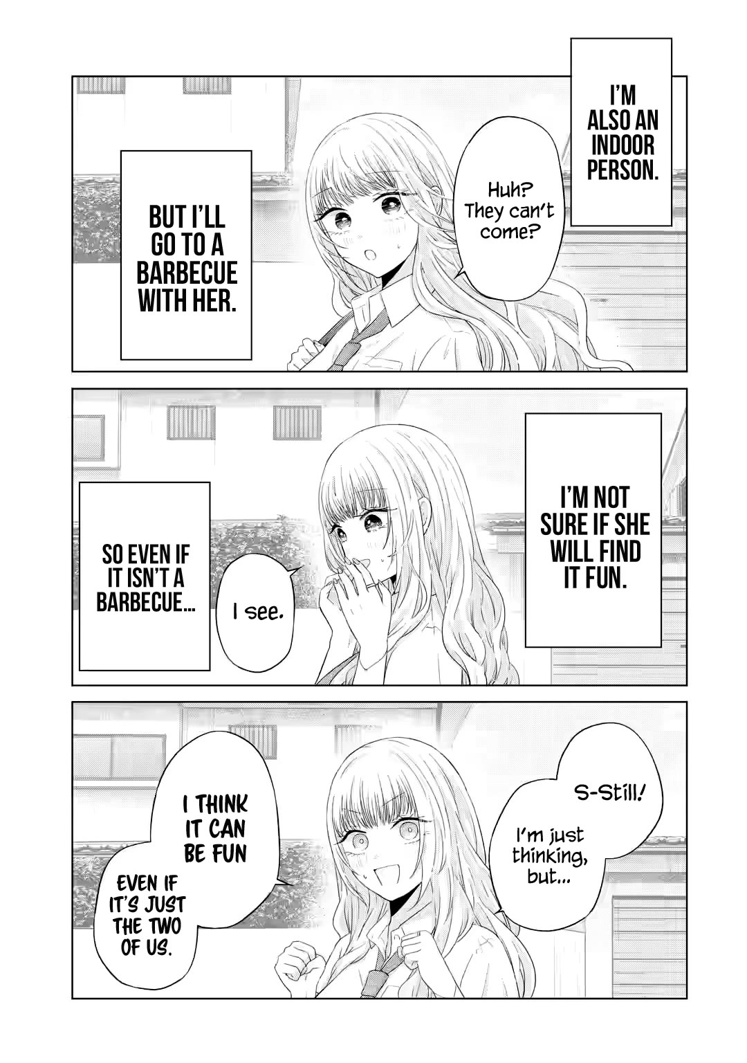 Nanjou-san Wants to Be Held by Me Chapter 11 page 10 - Chapter 11: Nanjou-san and barbecue