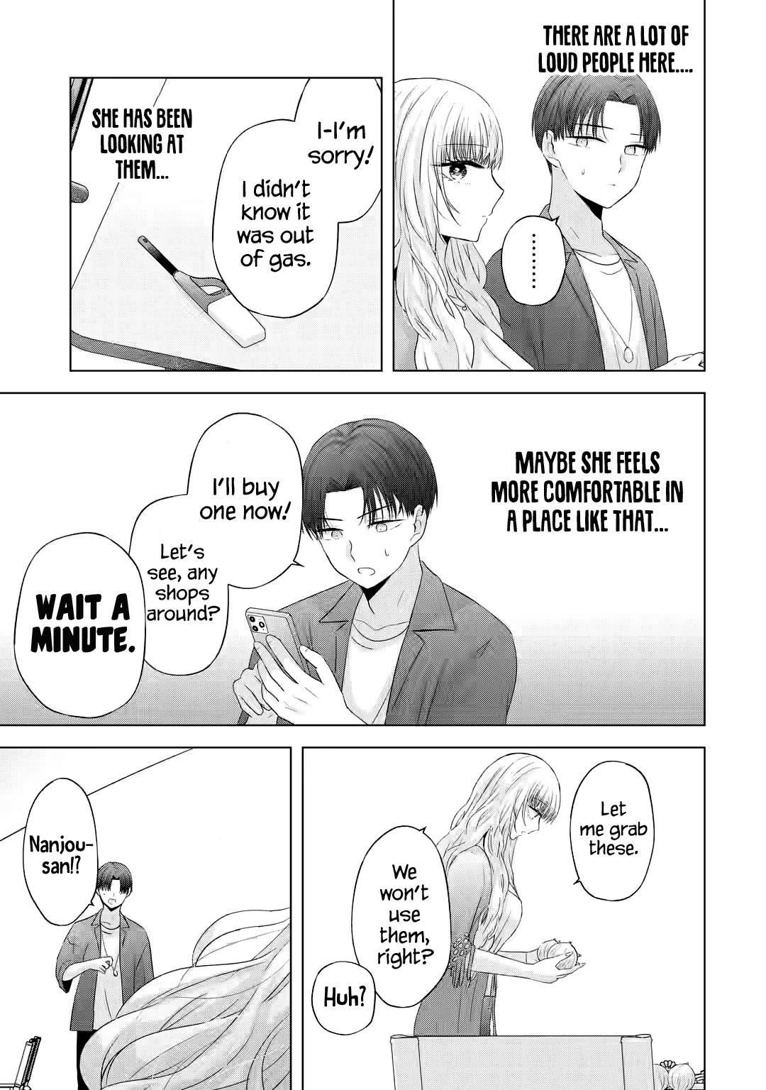 Nanjou-san Wants to Be Held by Me Chapter 11 page 22 - Chapter 11: Nanjou-san and barbecue