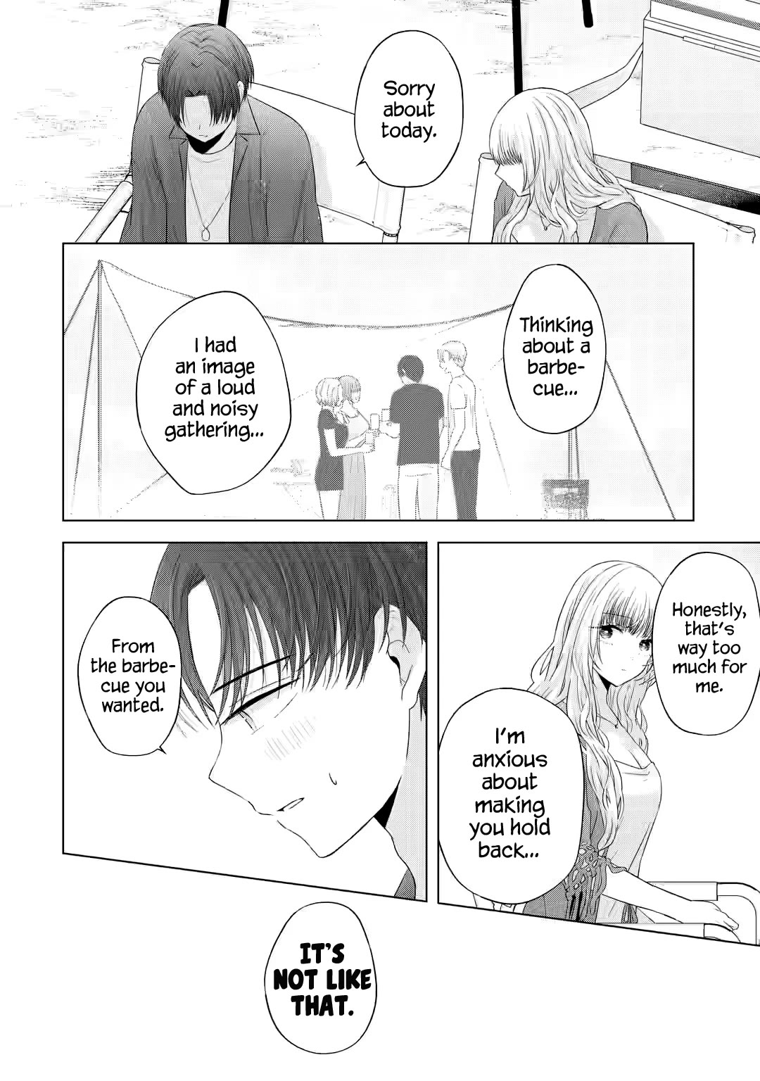 Nanjou-san Wants to Be Held by Me Chapter 11 page 37 - Chapter 11: Nanjou-san and barbecue