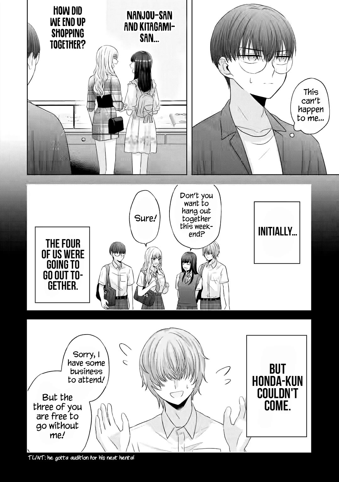 Nanjou-san Wants to Be Held by Me Chapter 12 page 3 - Chapter 12: Shopping with Nanjou-san and Kitagami-san