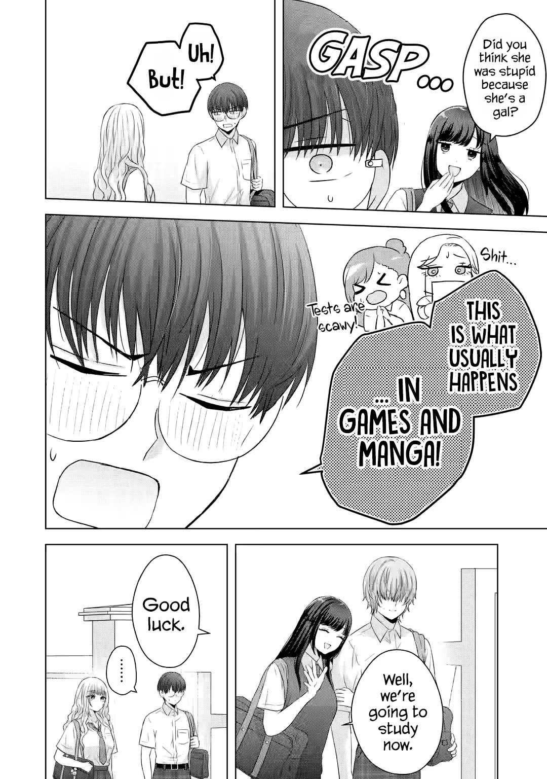 Nanjou-san Wants to Be Held by Me Chapter 13 page 11 - Chapter 13: Nanjou-san and studies