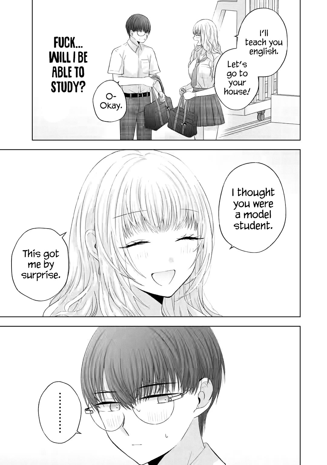 Nanjou-san Wants to Be Held by Me Chapter 13 page 12 - Chapter 13: Nanjou-san and studies