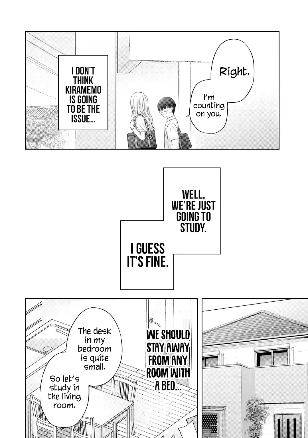 Nanjou-san Wants to Be Held by Me Chapter 13 page 19 - Chapter 13: Nanjou-san and studies