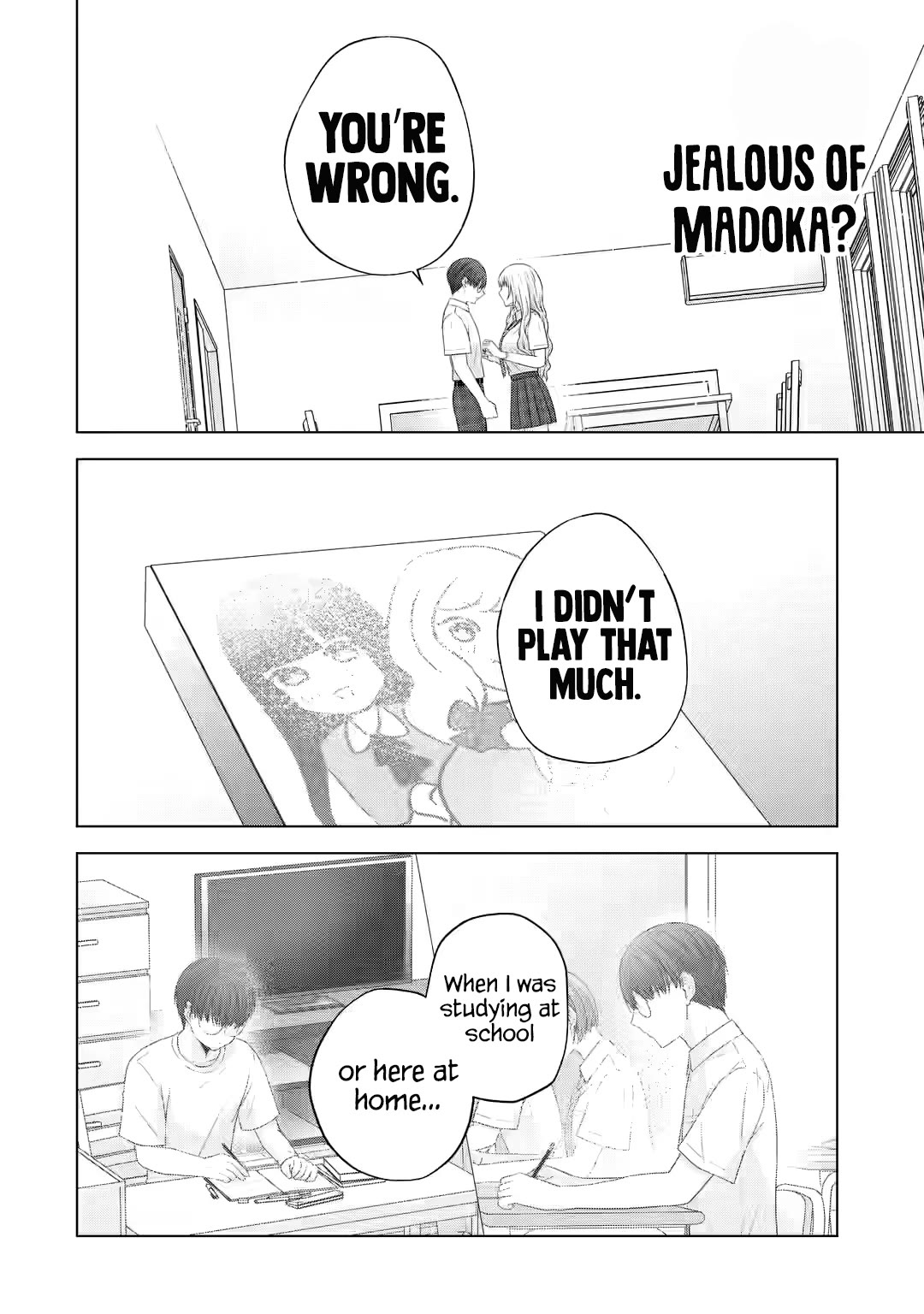 Nanjou-san Wants to Be Held by Me Chapter 13 page 37 - Chapter 13: Nanjou-san and studies
