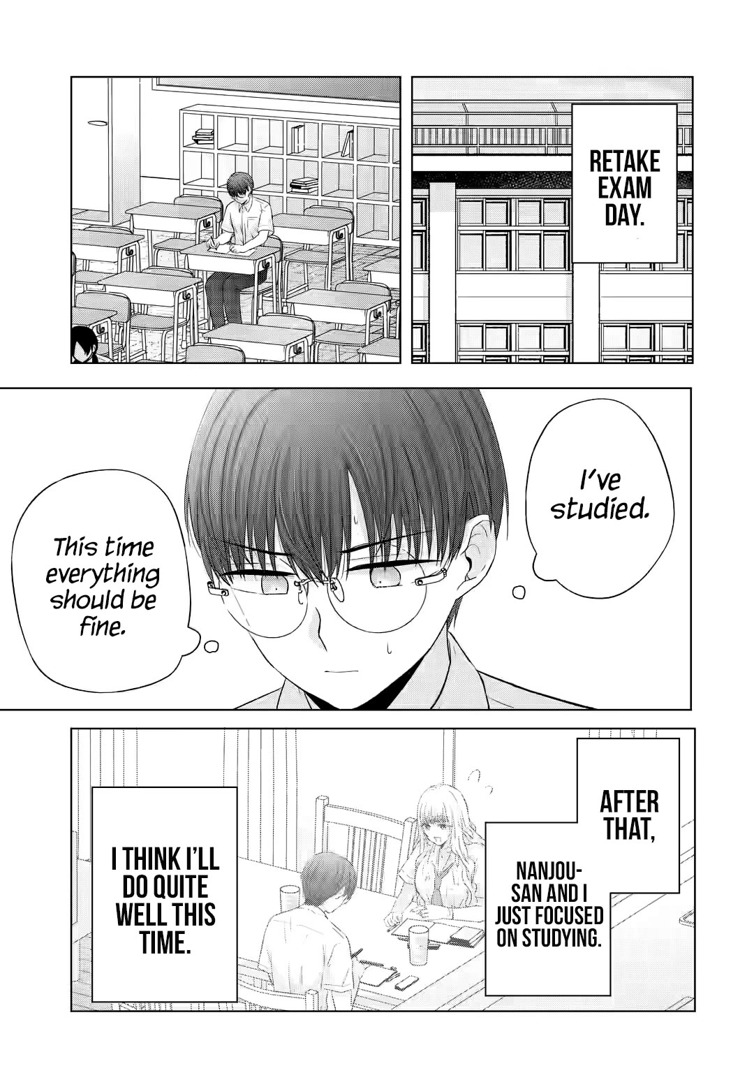Nanjou-san Wants to Be Held by Me Chapter 13 page 48 - Chapter 13: Nanjou-san and studies