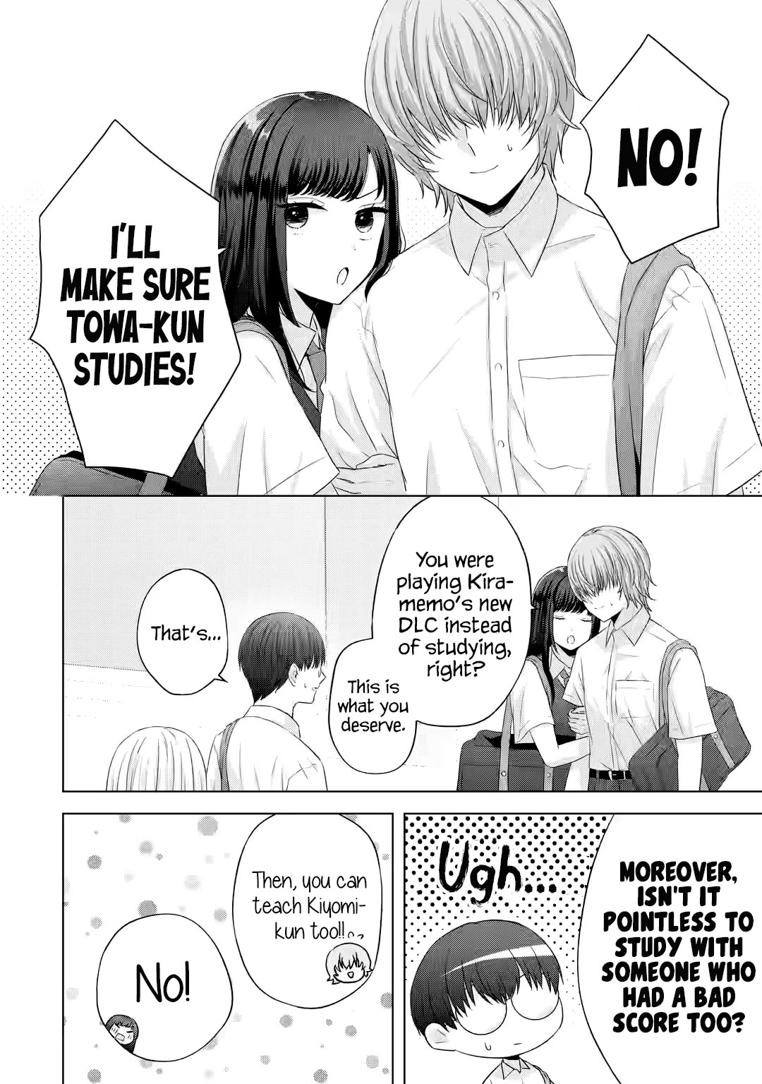 Nanjou-san Wants to Be Held by Me Chapter 13 page 7 - Chapter 13: Nanjou-san and studies
