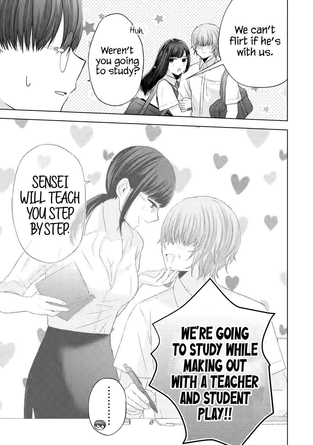 Nanjou-san Wants to Be Held by Me Chapter 13 page 8 - Chapter 13: Nanjou-san and studies