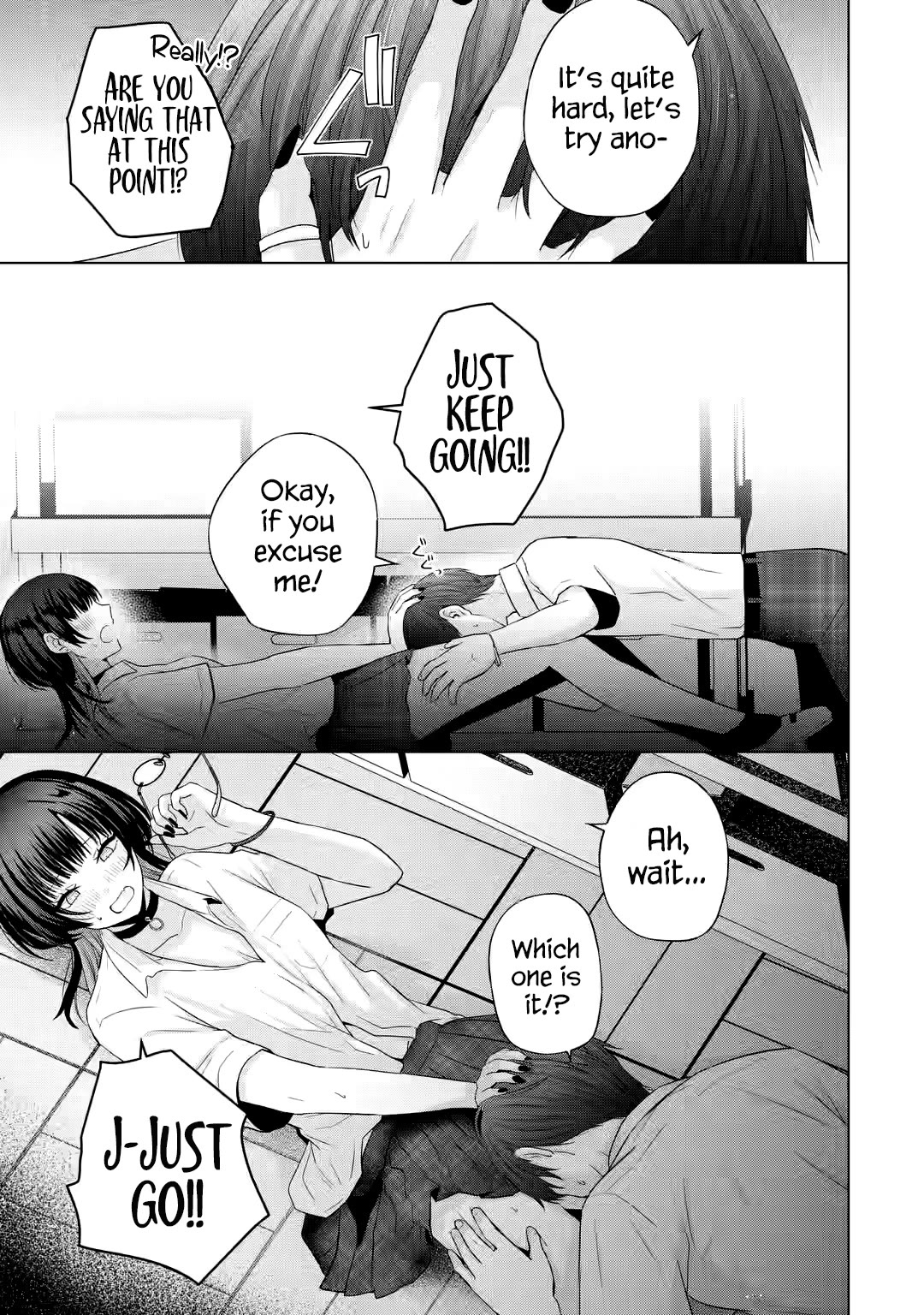 Nanjou-san Wants to Be Held by Me Chapter 14 page 35 - Chapter 14: "First time" gal and me