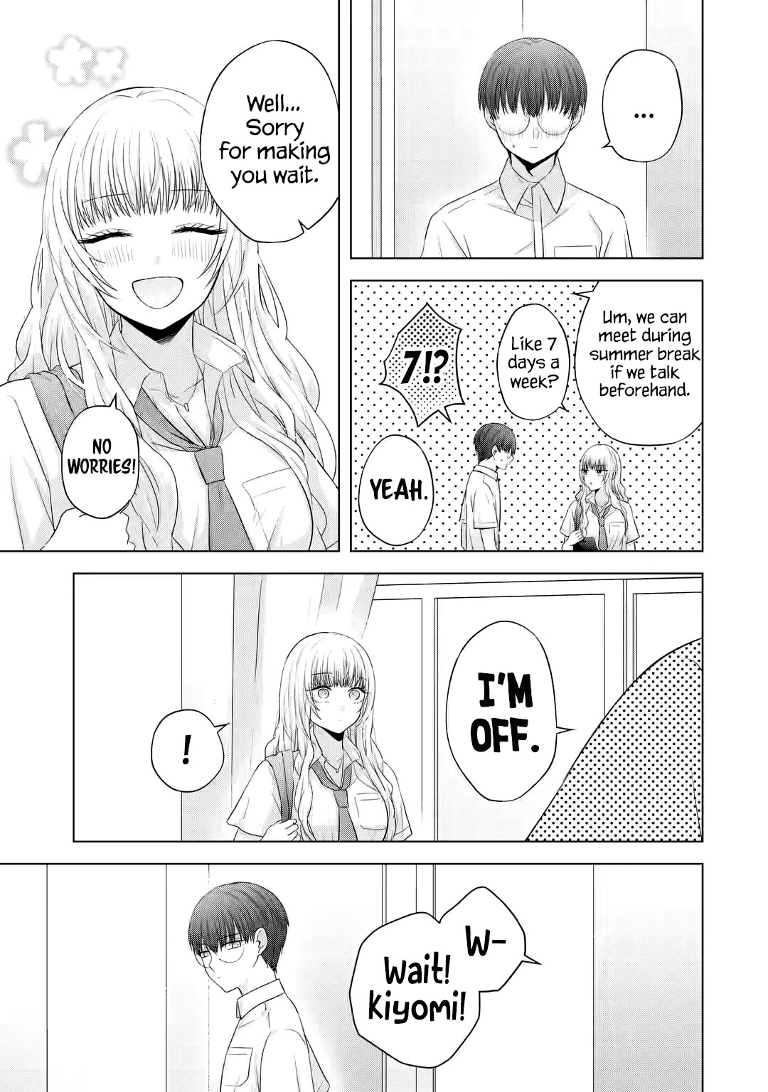 Nanjou-san Wants to Be Held by Me Chapter 14 page 4 - Chapter 14: "First time" gal and me