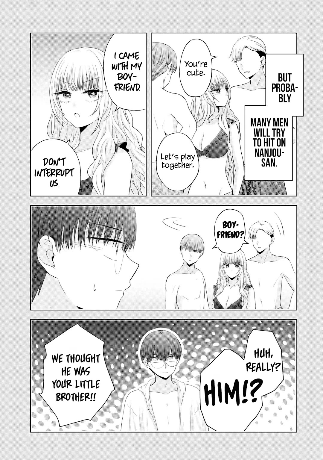 Nanjou-san Wants to Be Held by Me Chapter 16 page 18 - Chapter 16: Buying swimsuits with Nanjou-san