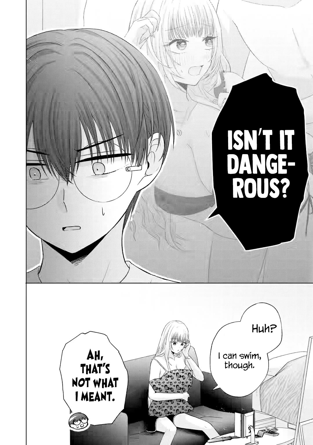 Nanjou-san Wants to Be Held by Me Chapter 16 page 21 - Chapter 16: Buying swimsuits with Nanjou-san