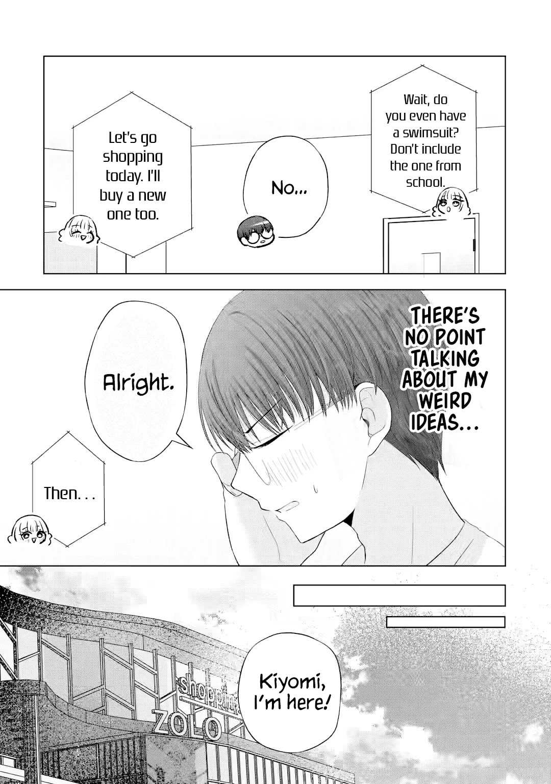 Nanjou-san Wants to Be Held by Me Chapter 16 page 22 - Chapter 16: Buying swimsuits with Nanjou-san