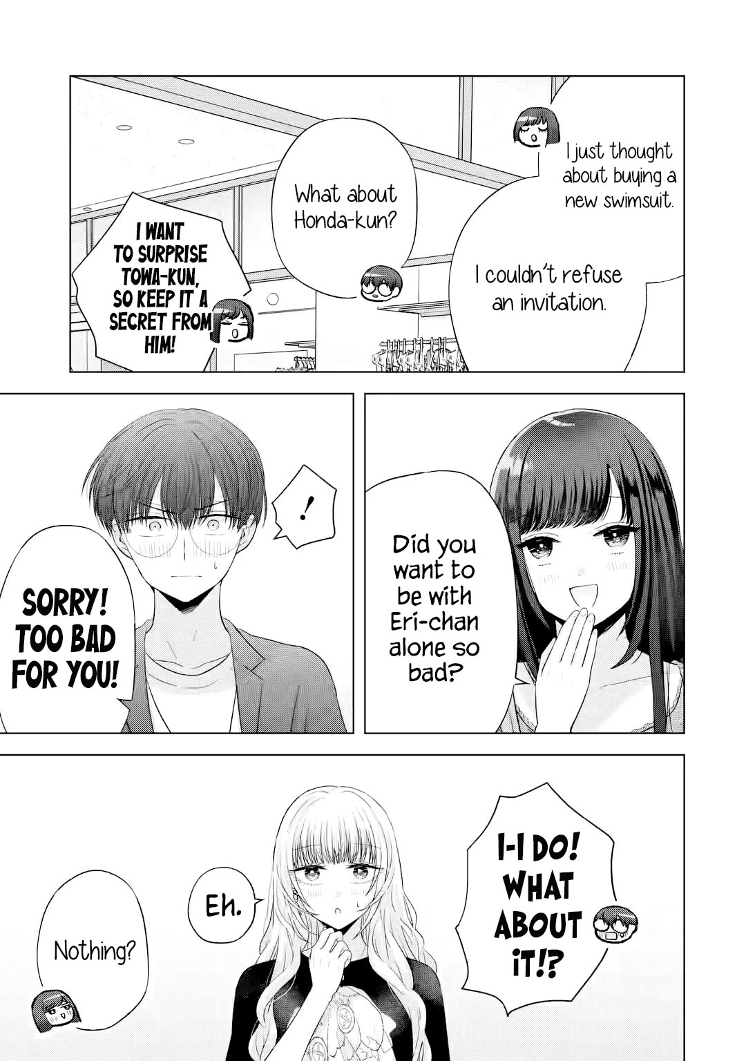Nanjou-san Wants to Be Held by Me Chapter 16 page 24 - Chapter 16: Buying swimsuits with Nanjou-san