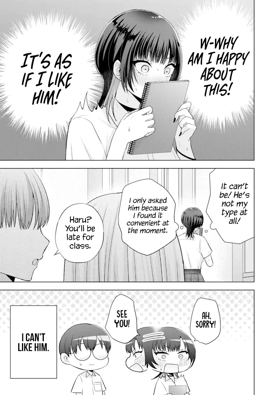Nanjou-san Wants to Be Held by Me Chapter 17 page 10 - Chapter 17: Saiga-san is thinking