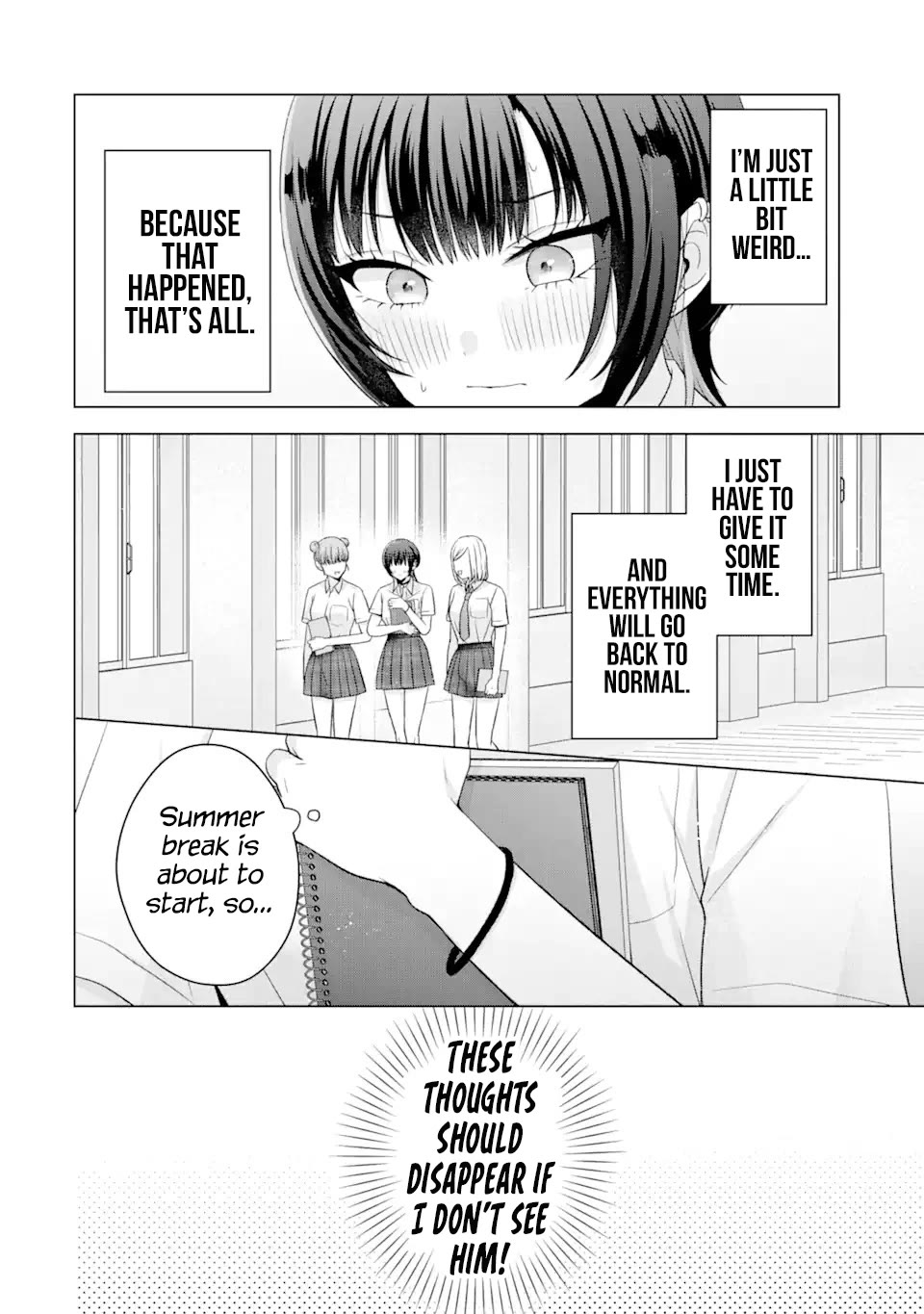Nanjou-san Wants to Be Held by Me Chapter 17 page 12 - Chapter 17: Saiga-san is thinking