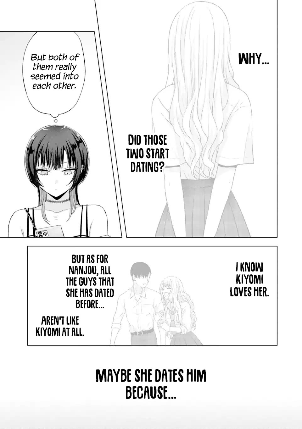 Nanjou-san Wants to Be Held by Me Chapter 17 page 16 - Chapter 17: Saiga-san is thinking