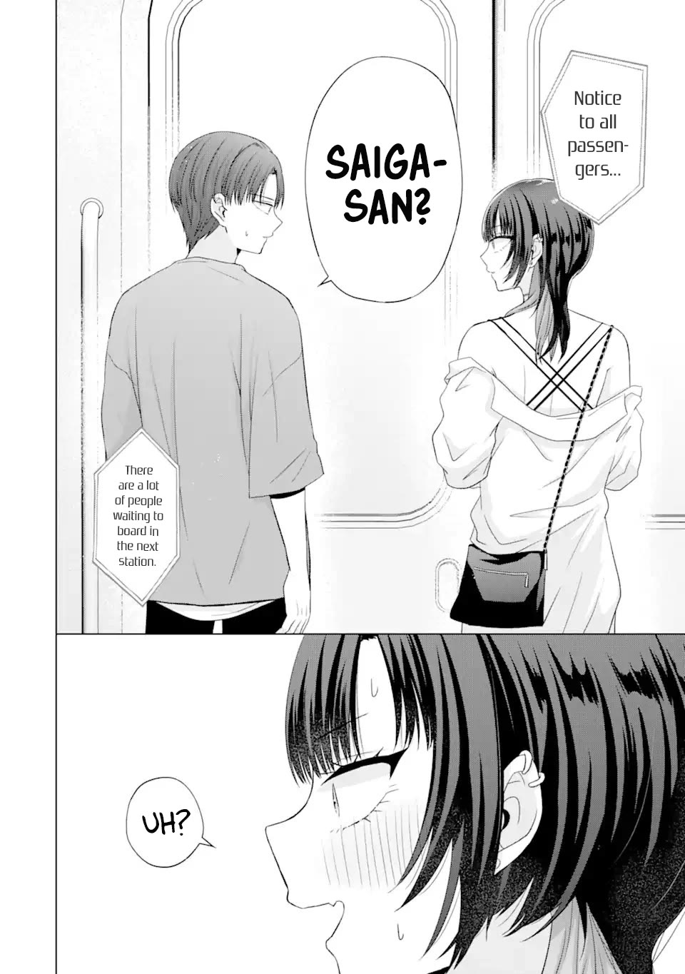 Nanjou-san Wants to Be Held by Me Chapter 17 page 20 - Chapter 17: Saiga-san is thinking