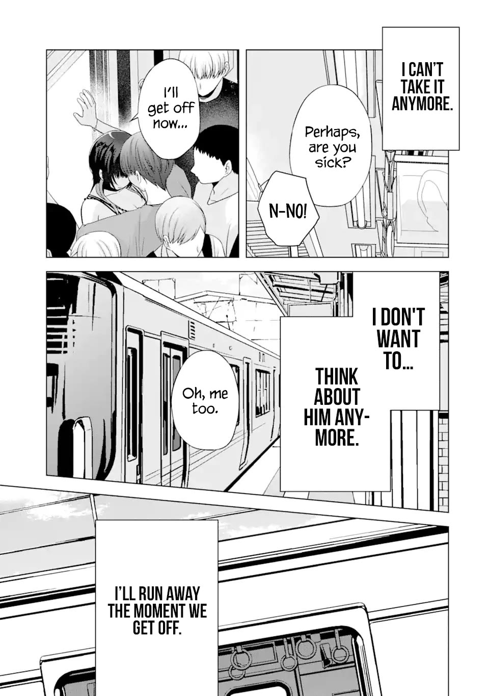 Nanjou-san Wants to Be Held by Me Chapter 17 page 35 - Chapter 17: Saiga-san is thinking