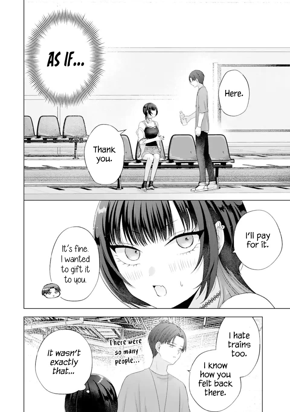 Nanjou-san Wants to Be Held by Me Chapter 17 page 38 - Chapter 17: Saiga-san is thinking