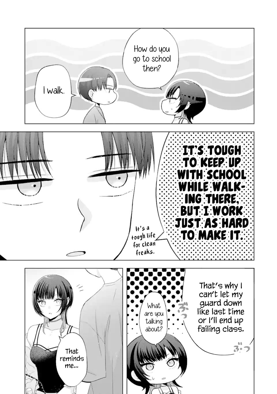 Nanjou-san Wants to Be Held by Me Chapter 17 page 39 - Chapter 17: Saiga-san is thinking