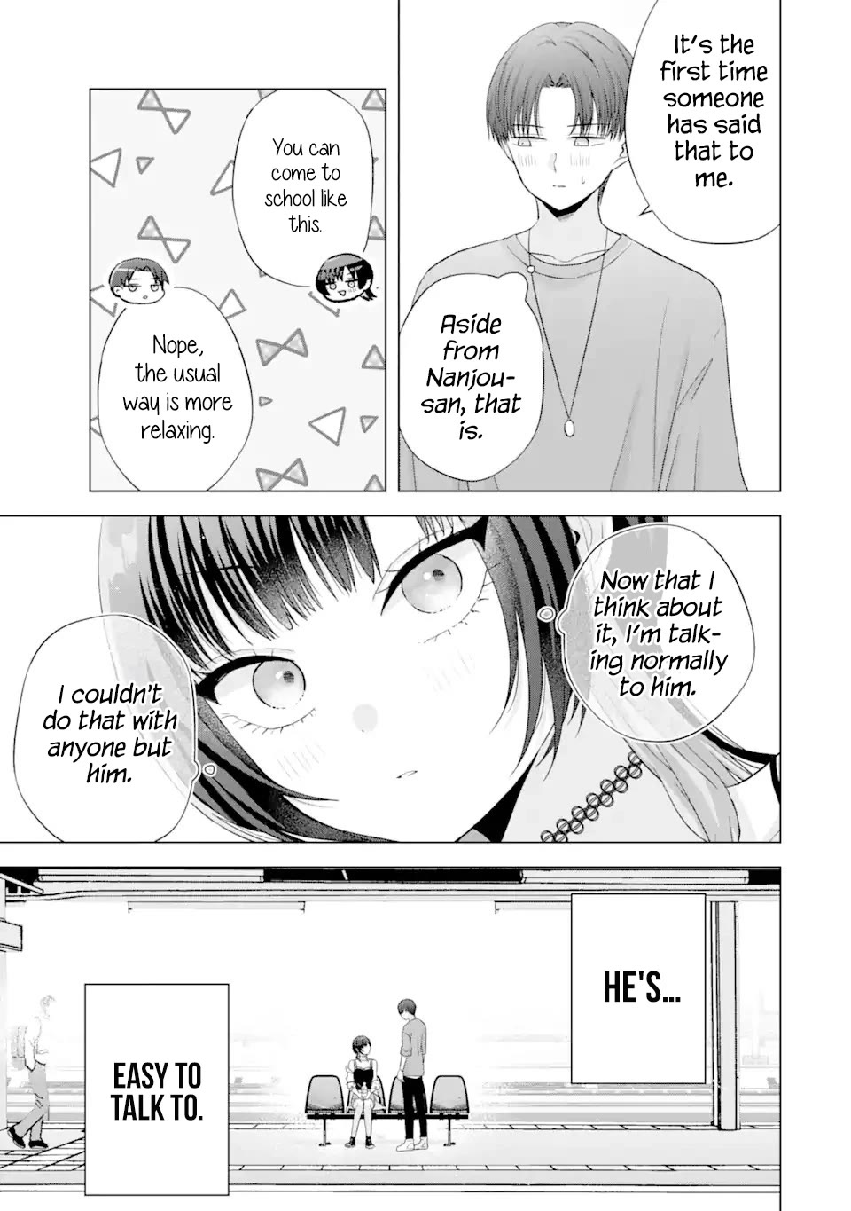 Nanjou-san Wants to Be Held by Me Chapter 17 page 41 - Chapter 17: Saiga-san is thinking