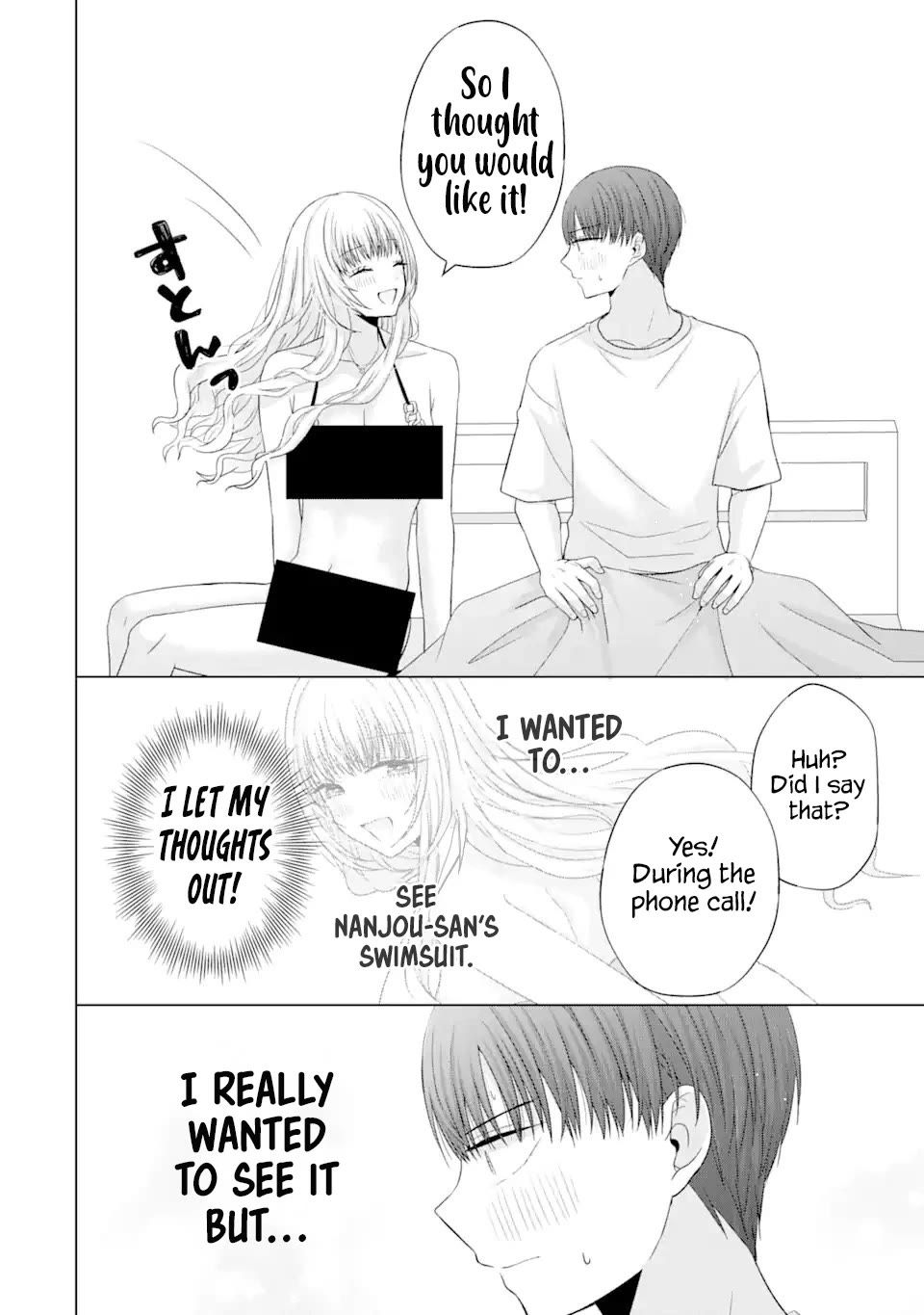 Nanjou-san Wants to Be Held by Me Chapter 18 page 19 - Chapter 18: Nanjou-san's nursing