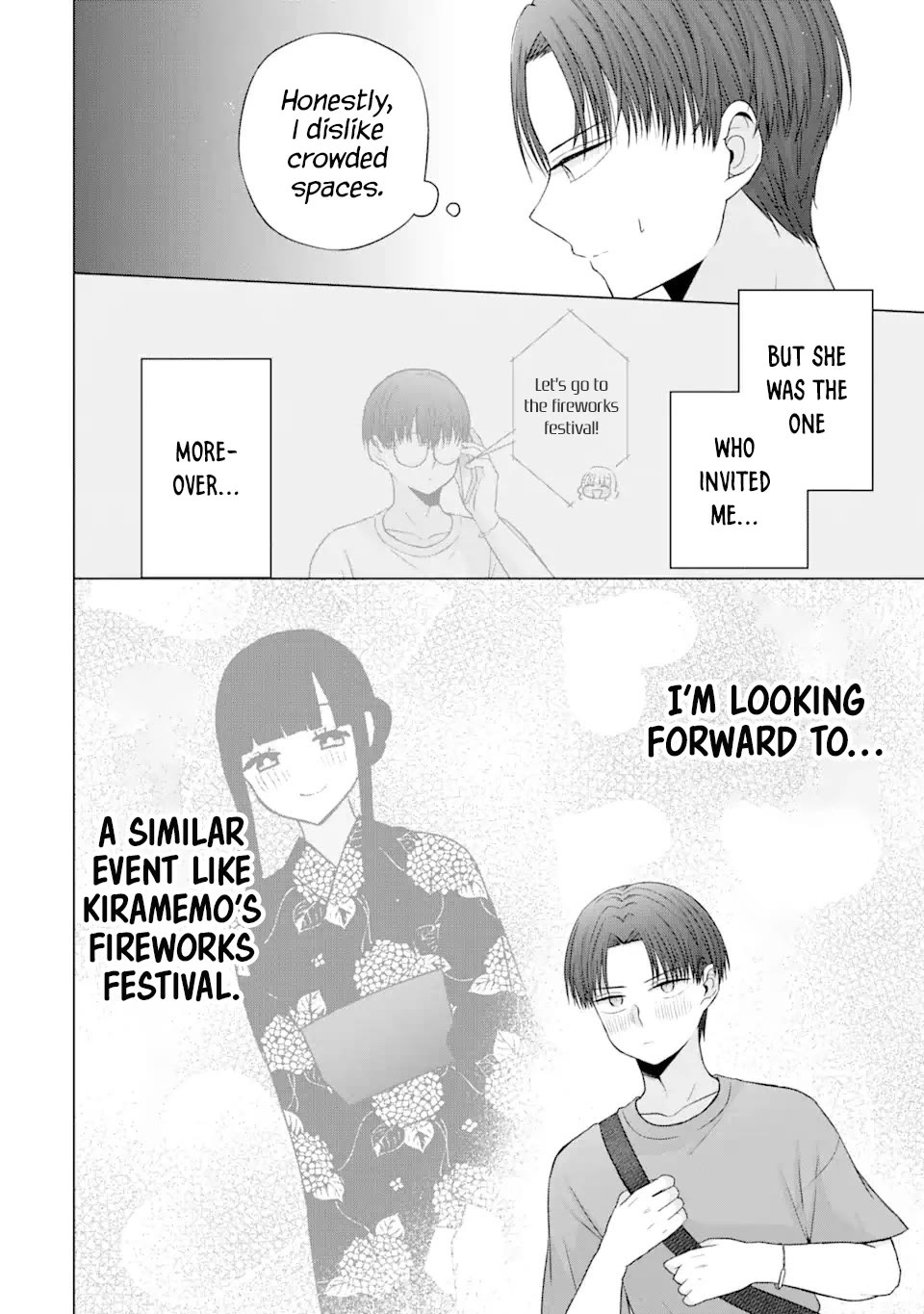 Nanjou-san Wants to Be Held by Me Chapter 20 page 2 - Chapter 20: Nanjou-san and fireworks festival
