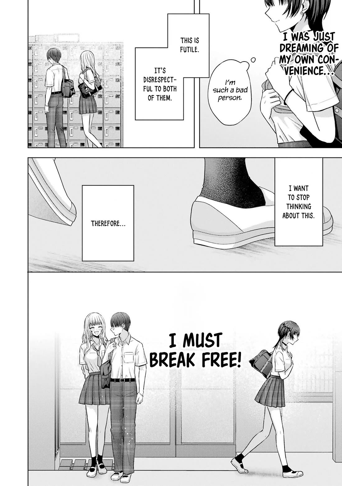 Nanjou-san Wants to Be Held by Me Chapter 25 page 12 - Chapter 25: Saiga-san is thinking again