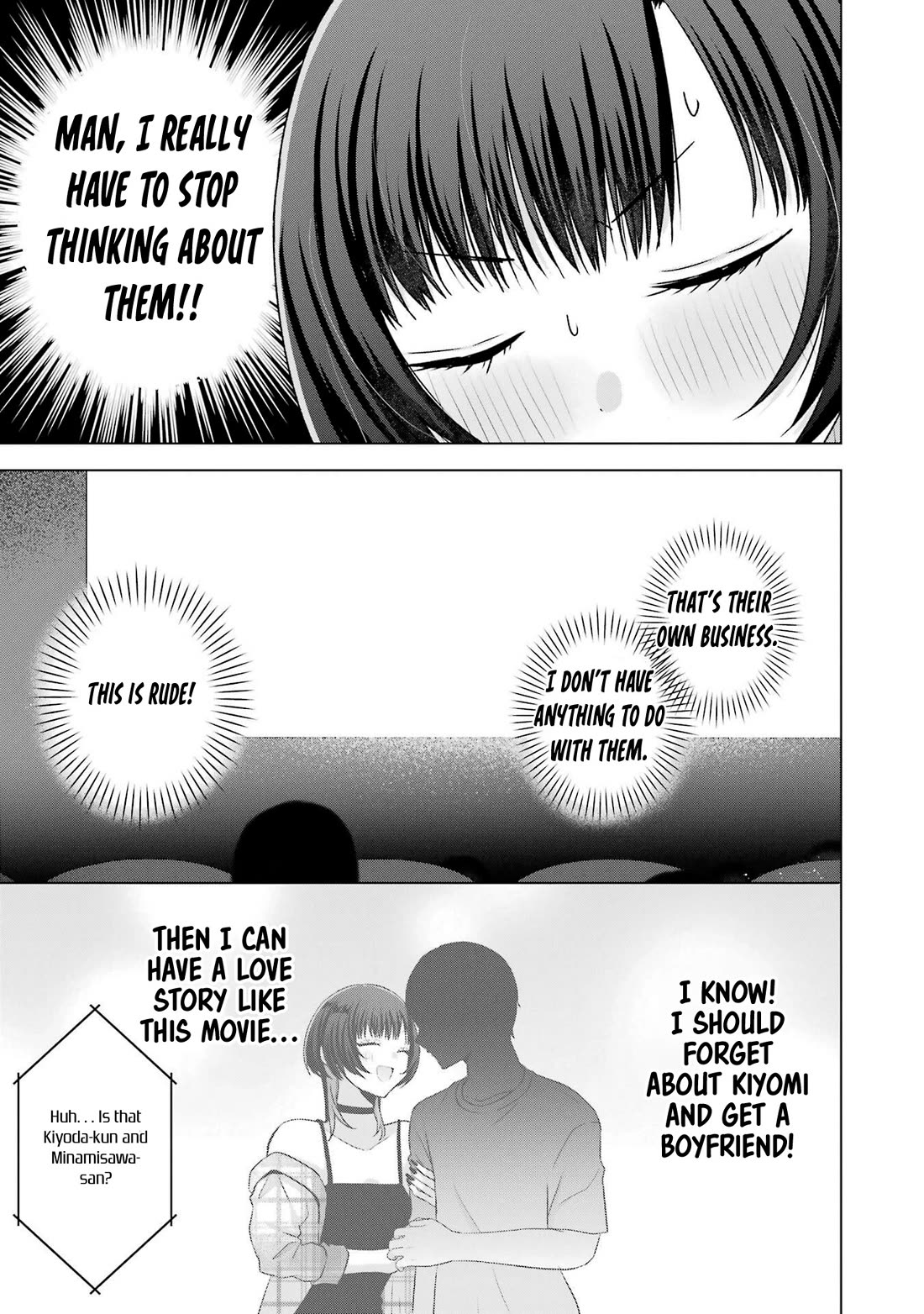 Nanjou-san Wants to Be Held by Me Chapter 25 page 21 - Chapter 25: Saiga-san is thinking again
