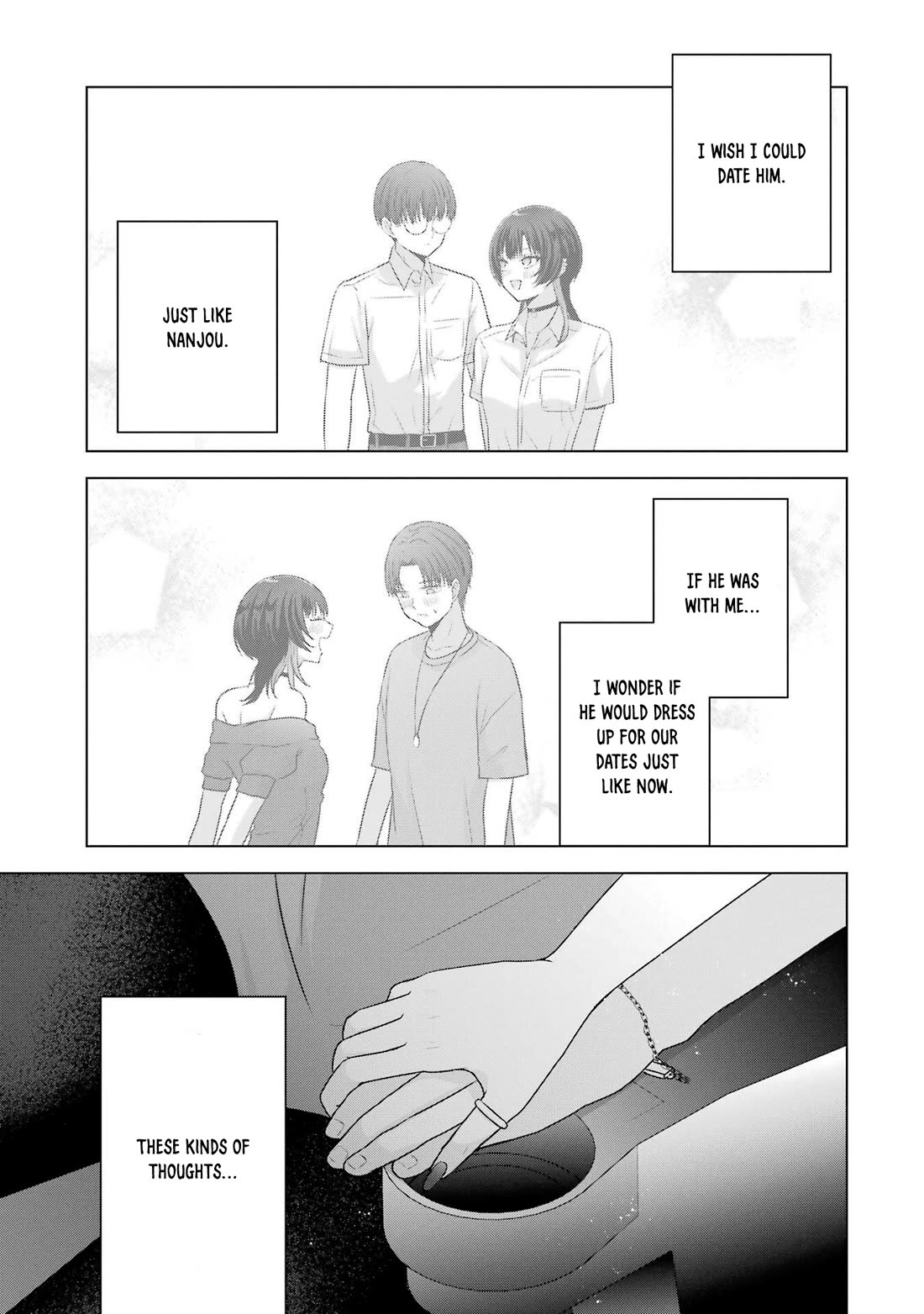 Nanjou-san Wants to Be Held by Me Chapter 25 page 43 - Chapter 25: Saiga-san is thinking again