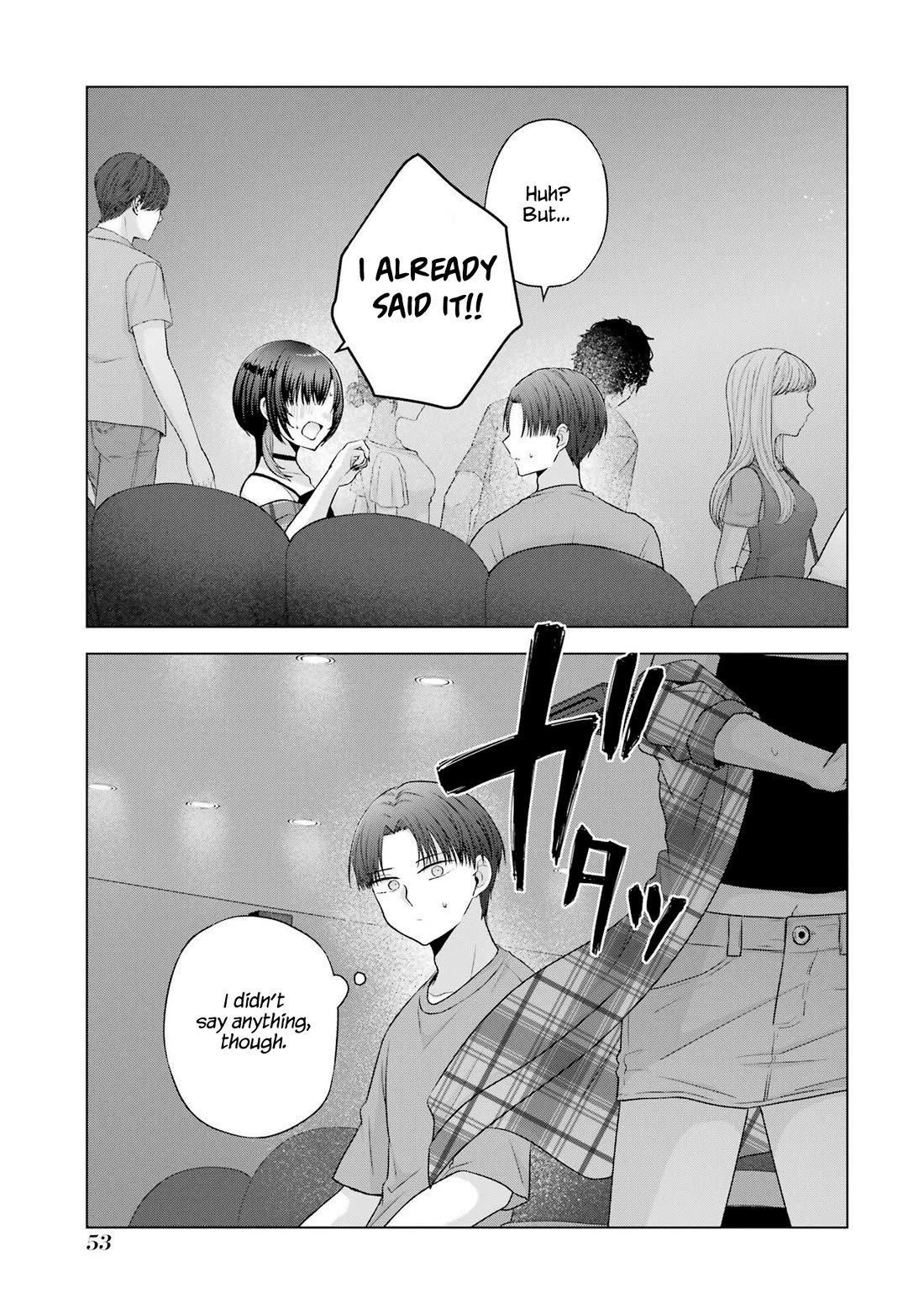Nanjou-san Wants to Be Held by Me Chapter 25 page 49 - Chapter 25: Saiga-san is thinking again