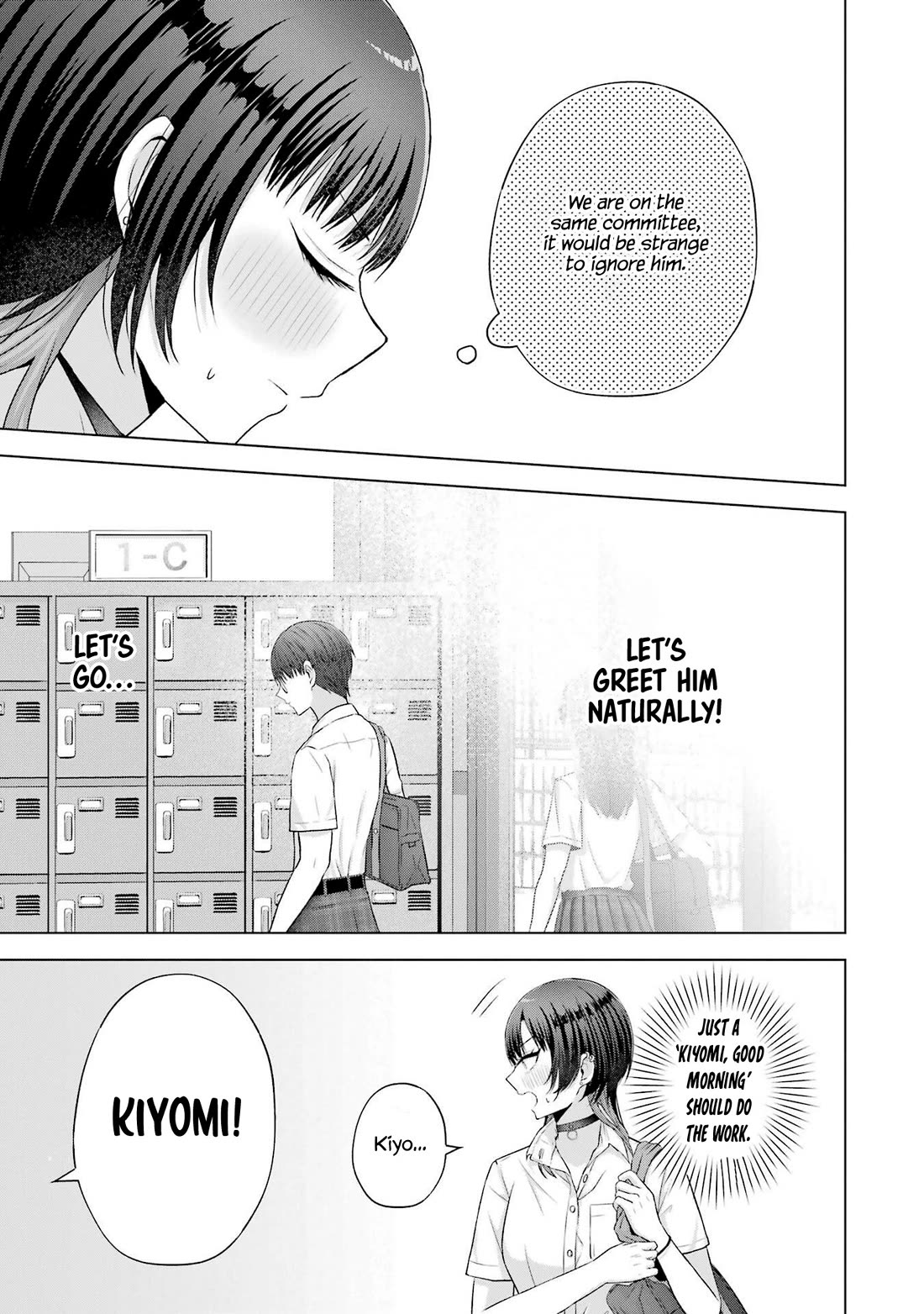 Nanjou-san Wants to Be Held by Me Chapter 25 page 9 - Chapter 25: Saiga-san is thinking again