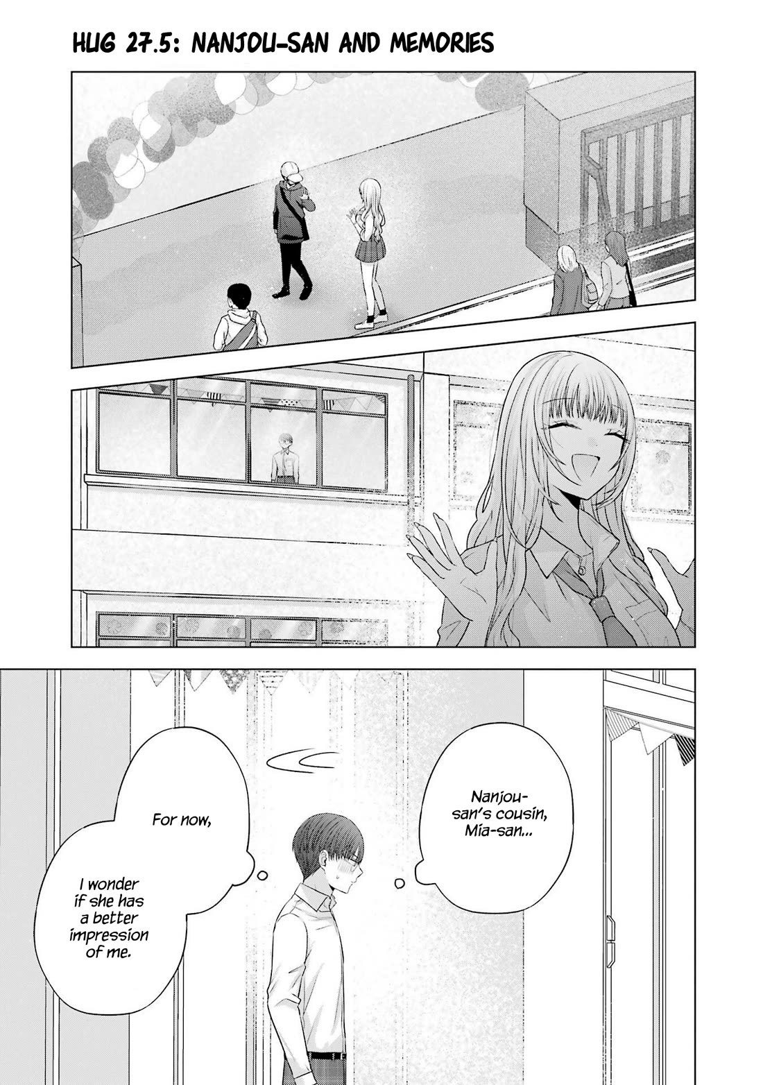 Nanjou-san Wants to Be Held by Me Chapter 27.5 page 1 - Chapter 27.5: Nanjou-san and memories