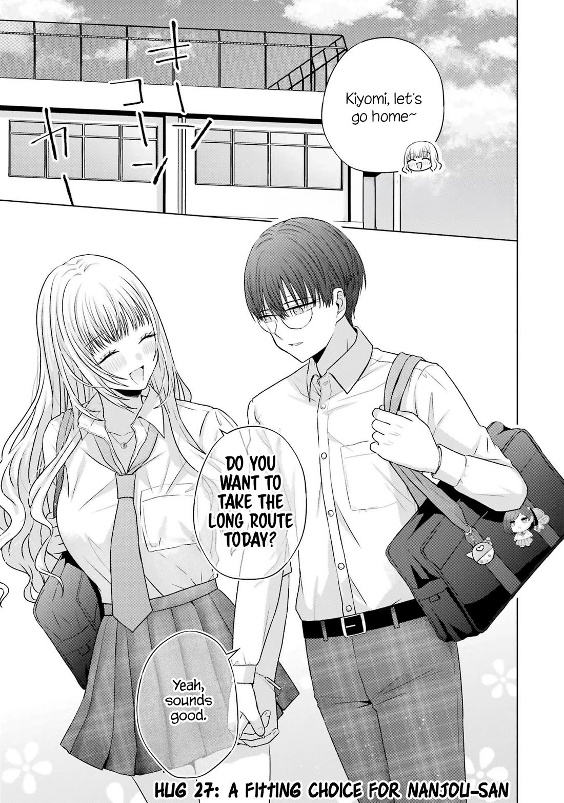 Nanjou-san Wants to Be Held by Me Chapter 27 page 1 - Chapter 27: A fitting choice for Nanjou-san