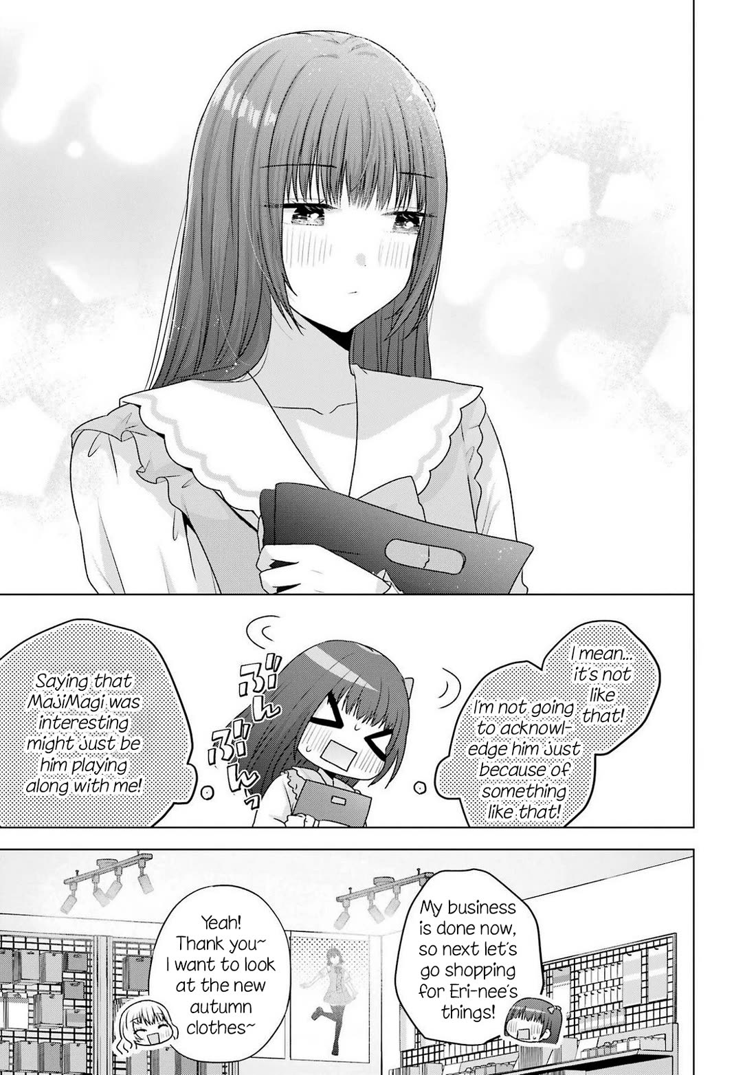 Nanjou-san Wants to Be Held by Me Chapter 29 page 25 - Chapter 29: Kiyomi-san, Eri-nee and me