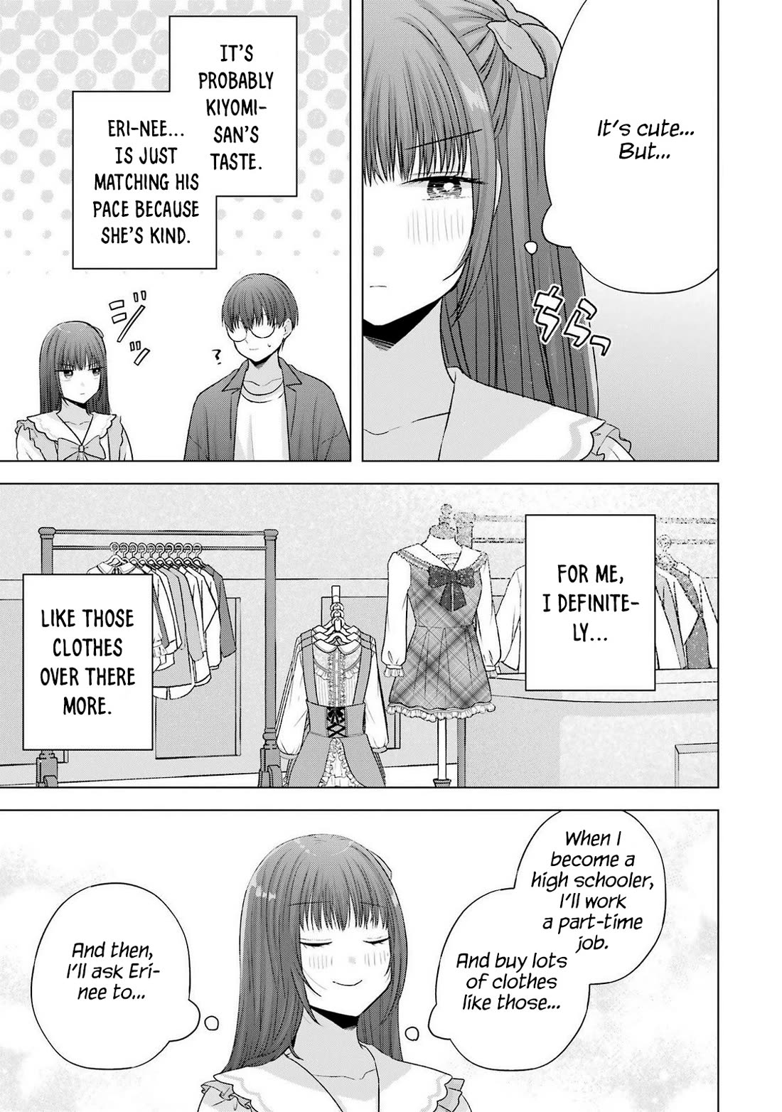 Nanjou-san Wants to Be Held by Me Chapter 29 page 27 - Chapter 29: Kiyomi-san, Eri-nee and me