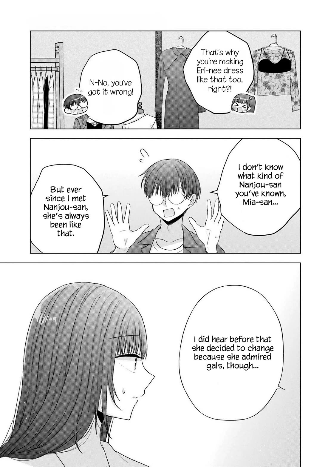 Nanjou-san Wants to Be Held by Me Chapter 29 page 37 - Chapter 29: Kiyomi-san, Eri-nee and me